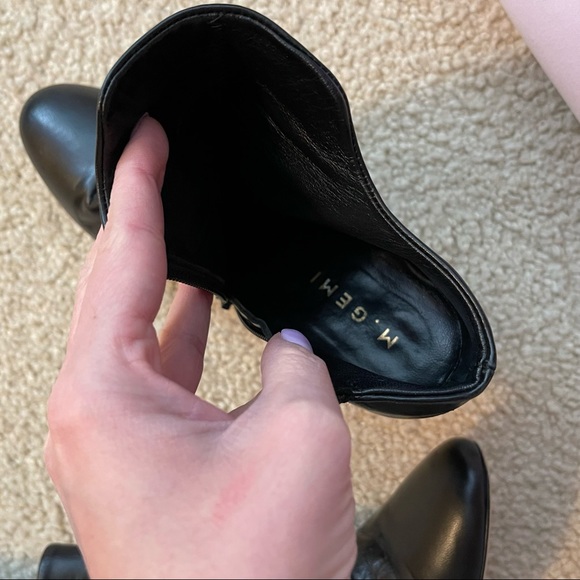 M.Gemi Leather Booties - Picture 3 of 10